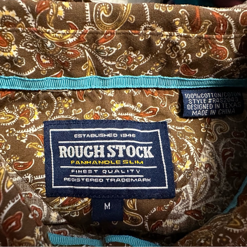 Panhandle Slim Rough Stock Western Shirt - Picture 6 of 9